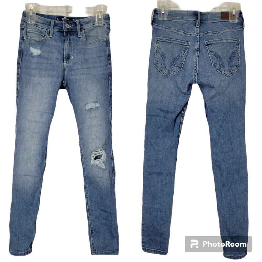 Hollister high rise super skinny jeans